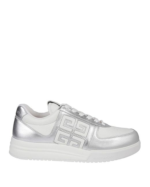 Givenchy White Leather Sneakers for men
