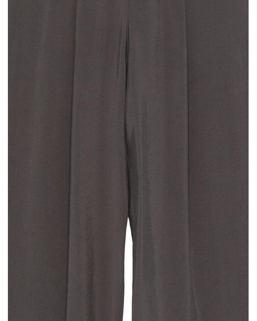 Alysi Gray Wide-Leg Trousers