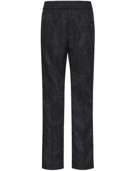 Valentino Blue Classic Trousers for men