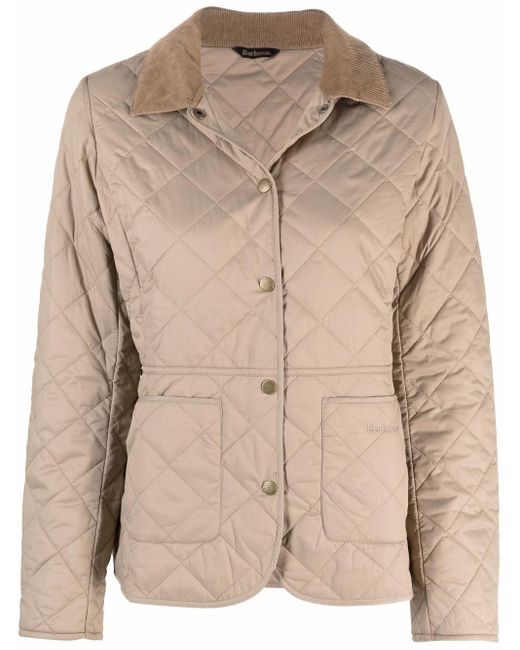Barbour Natural Deveron Quilted Jacket