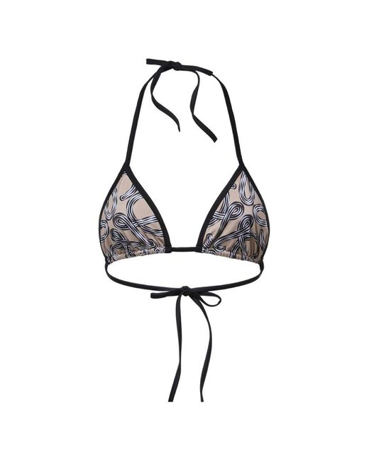 Loewe Natural Anagram Bikini Top