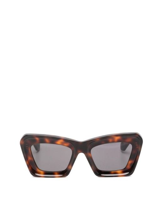 Loewe Gray Cat-Eye Sunglasses