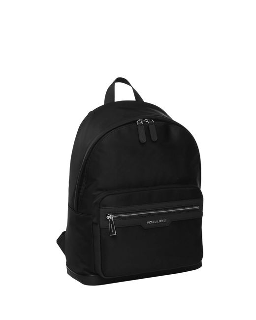 Michael Kors Black Backpack With Logo Malone for men