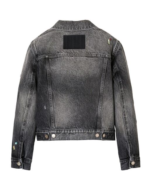 Marc Jacobs Black Denim Trucker Jacket