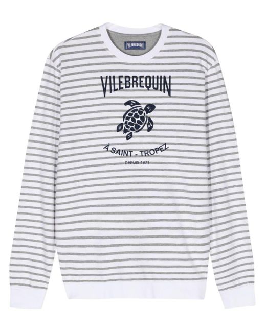 Vilebrequin Gray Crewneck Sweatshirt for men