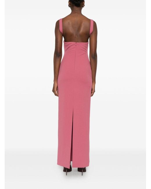 Solace London Pink Joni Maxi Dress