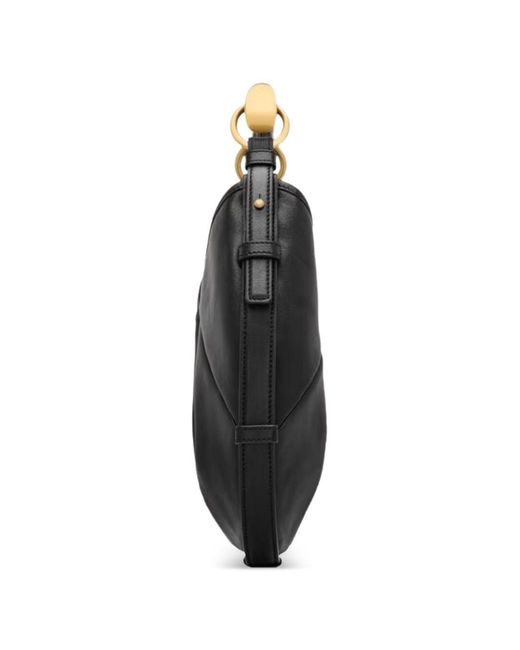 Saint Laurent Black Mombasa Small Leather Handbag
