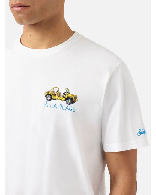 Mc2 Saint Barth White Portofino T-Shirt for men