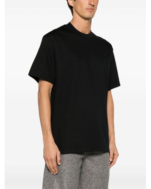 44 Label Group Black Cotton T-shirt for men