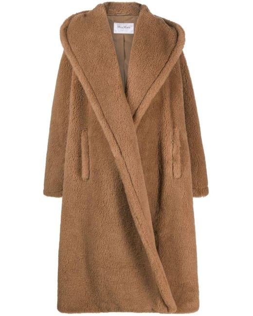 Max Mara Brown Apogeo Wool Coat