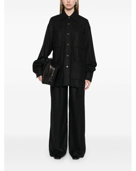 LE SULLY STUDIO Black Eva Shirt