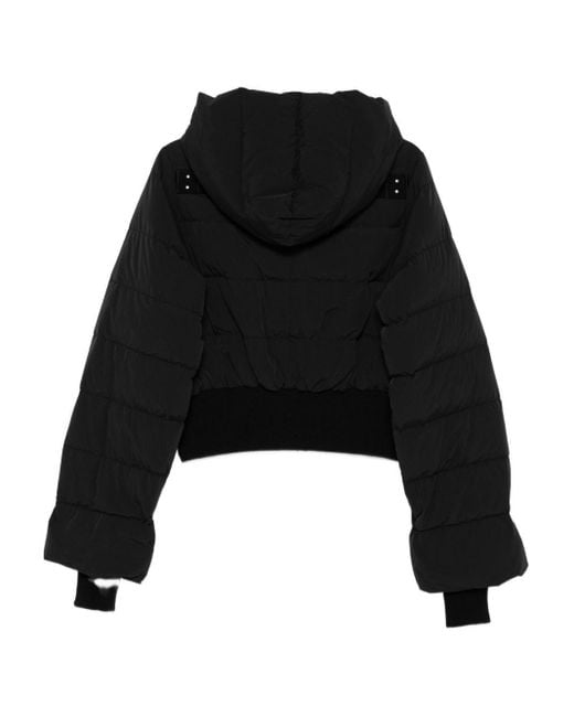 Rick Owens Black Short Down Jacket