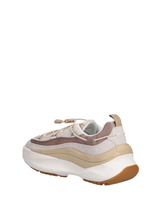 Moon Boot White Moon247 Sneaker With Logo
