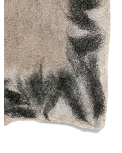 Silvana Manetti Natural Cashmere And Silk Scarf