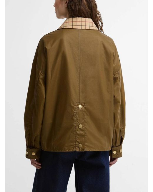 Barbour Green Launton Jacket