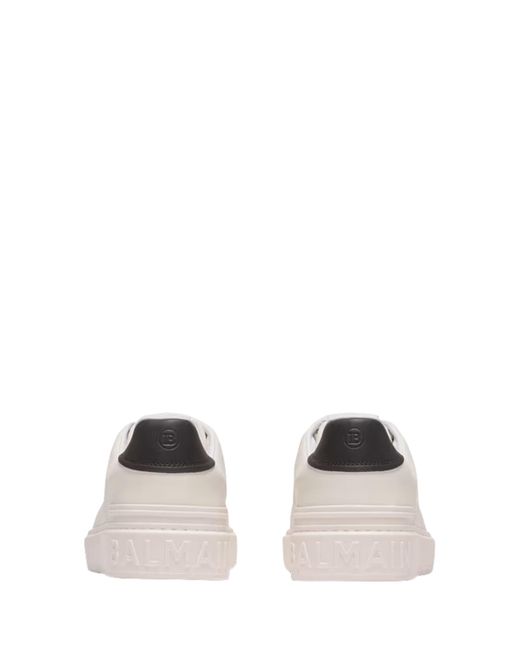 Balmain White B-Court Sneaker for men