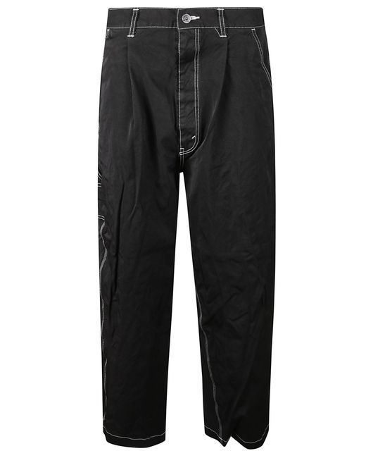 Comme des Garçons Black Cotton Jeans for men