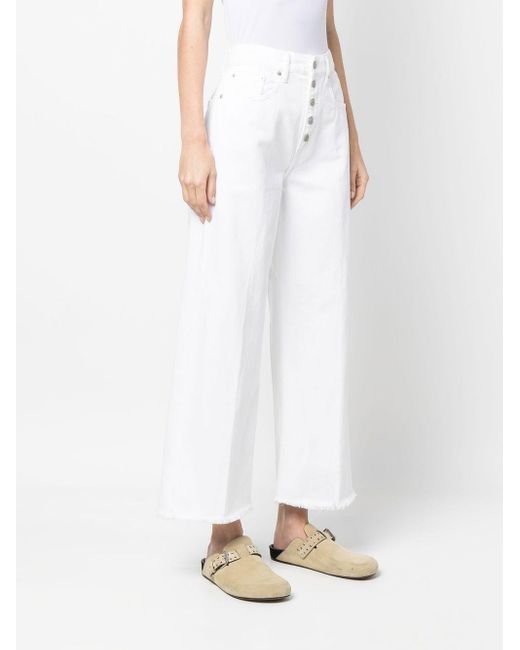 Polo Ralph Lauren White Cotton Jeans