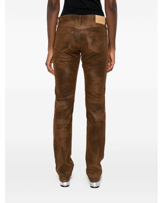 Isabel Marant Brown Marant Etoile Kelsie Trousers