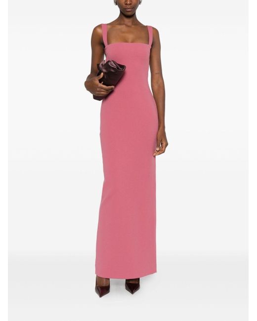 Solace London Pink Joni Maxi Dress