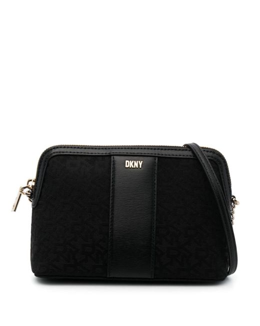 DKNY Black Bryant Logo Crossbody Bag
