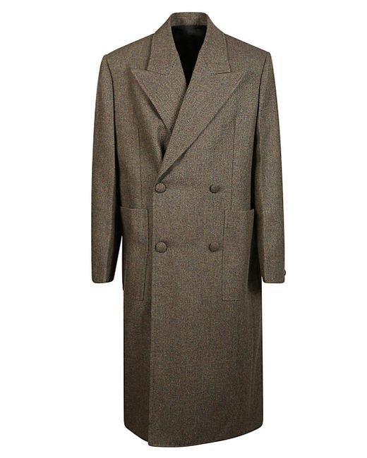 Givenchy Multicolor Wool Coat for men