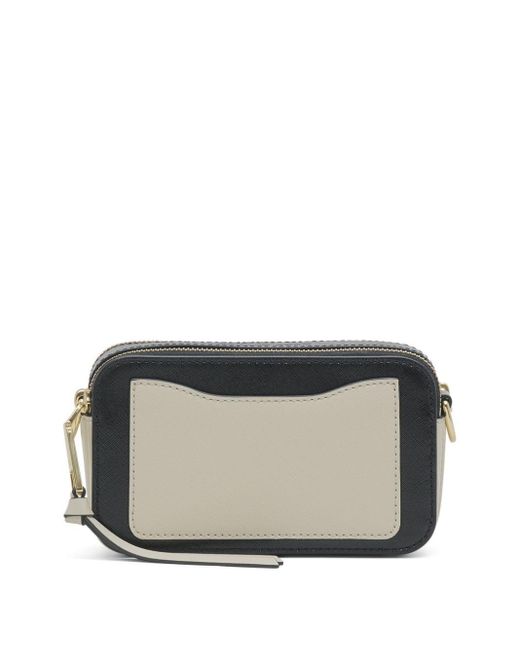 Borsa A Tracolla The Snapshot di Marc Jacobs in Natural