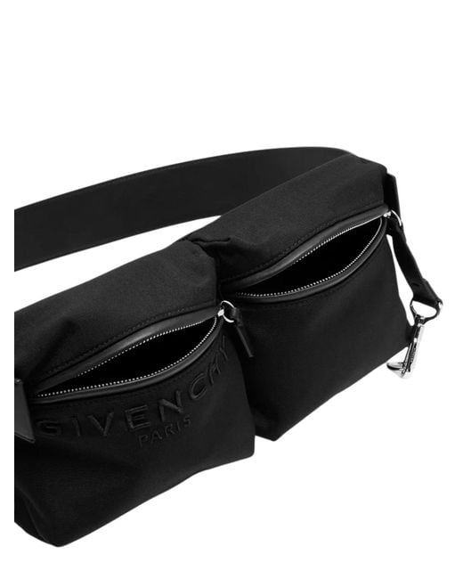 Bumbag Multipocket di Givenchy in Black da Uomo