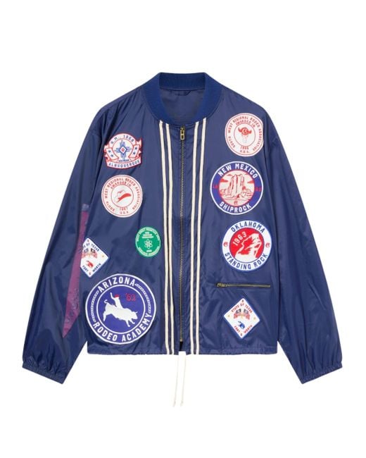 Champion Blue Ghost Ranch Bomber for men