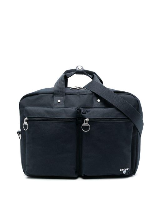 Barbour Blue Cascade Multiway Laptop Bag Bags for men