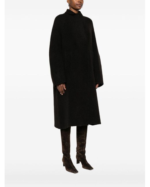 Boboutic Black Wool Coat