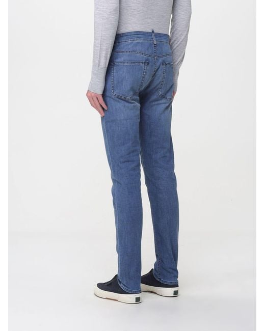 Siviglia Blue Slim Fit Jeans for men