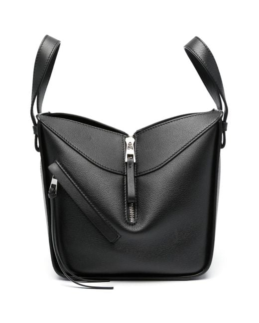Loewe Black Hammock Compact Leather Handbag