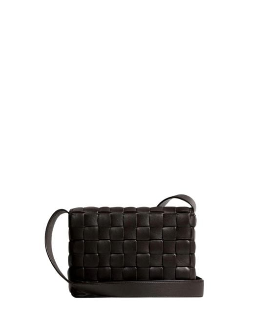 Bottega Veneta Black Woven Wallet for men