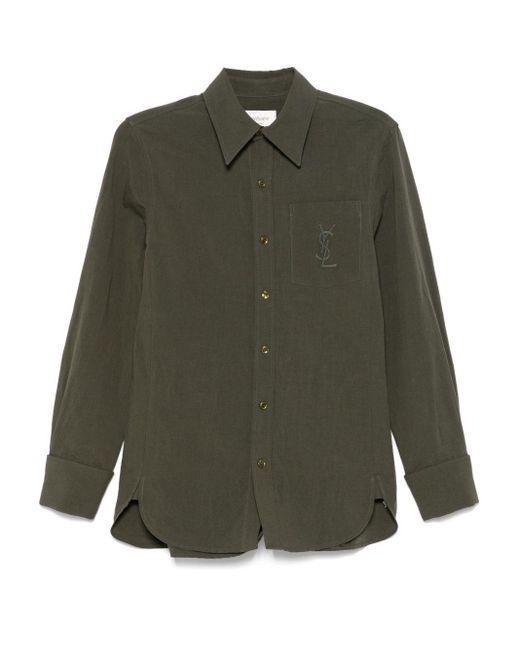 Camicia di Saint Laurent in Green