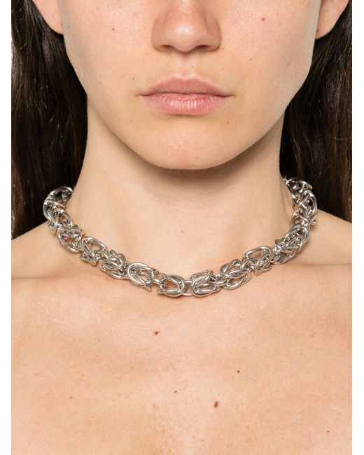 Totême  Metallic Byzantine Necklace