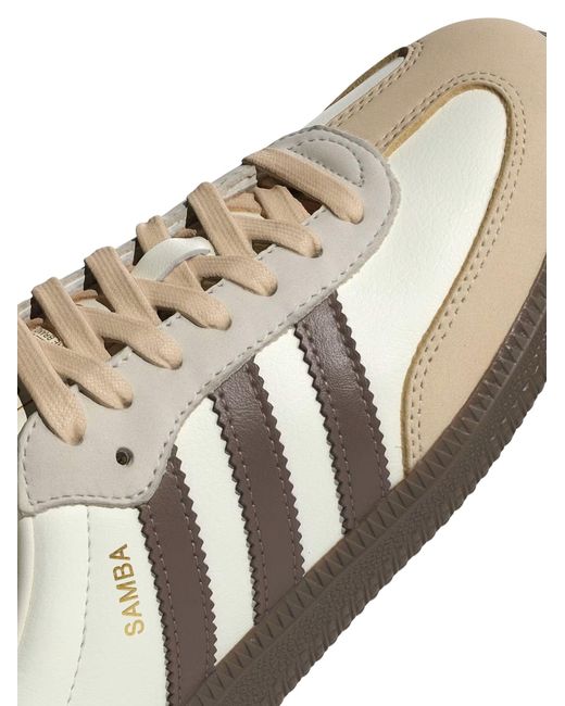 Adidas White Samba Sneaker