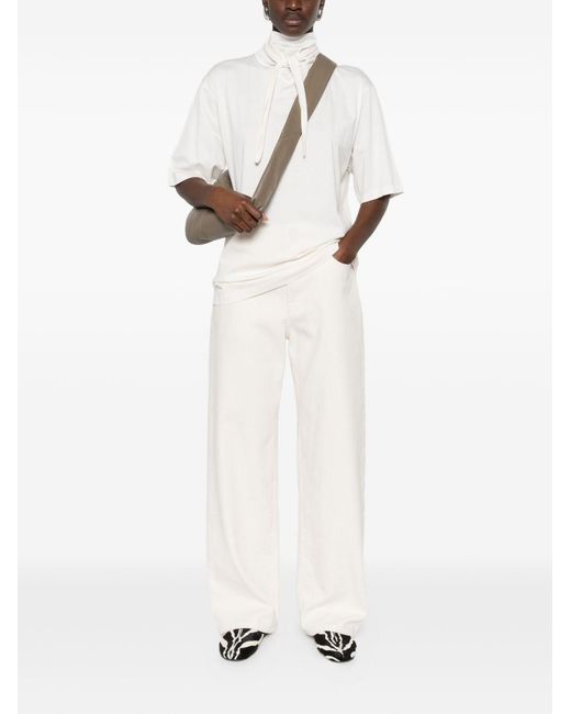 Lemaire White Cotton Top