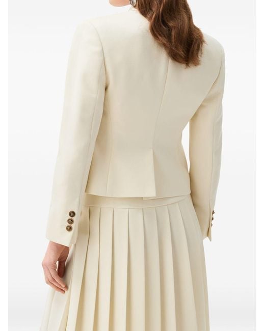 Versace White Wool Jacket