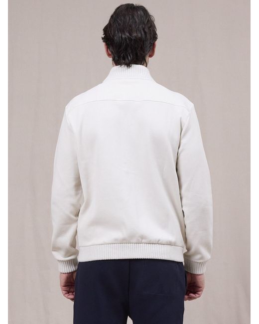 Fay Natural Cotton Cardigan for men