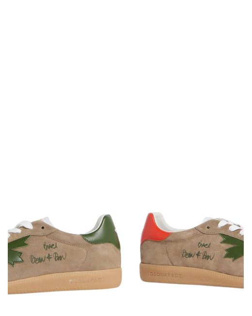 DSquared² Brown Sneaker Rebels for men