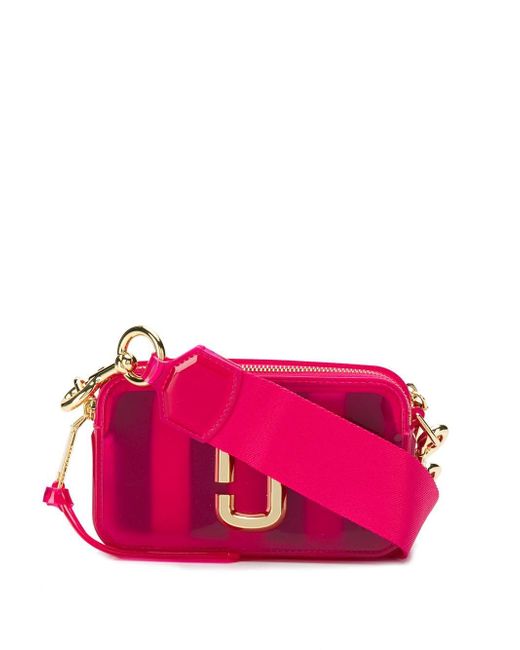 Borsa a tracolla Snapshot Jelly di Marc Jacobs in Pink