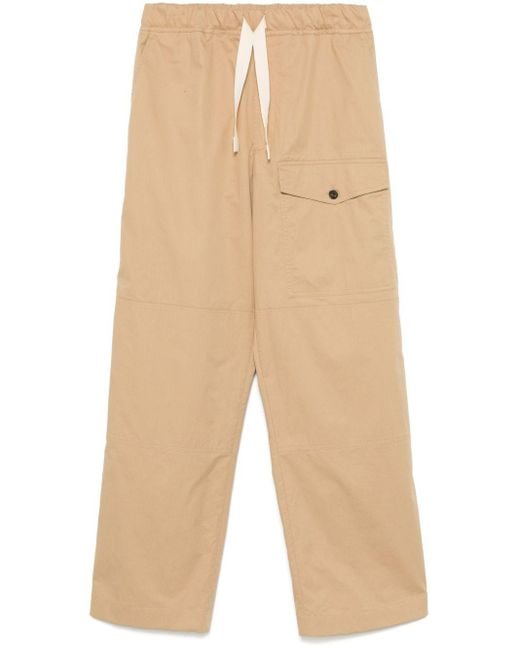 Dries Van Noten Natural Wide Leg Trousers Pannoch for men