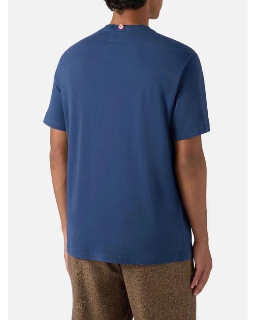 Mc2 Saint Barth Blue Grand Slam T-Shirt for men
