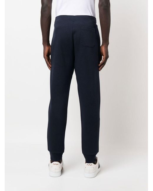 Polo Ralph Lauren Blue Polo Pony Embroidered Track Pants for men