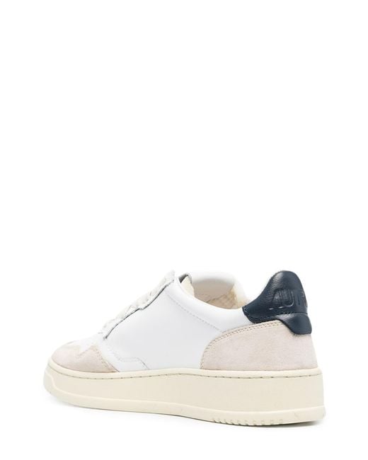 Autry White Sneaker Medalist for men