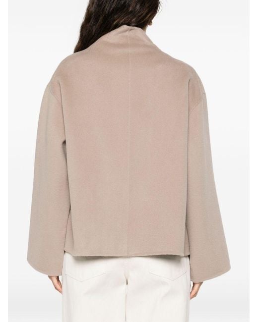 Soft Goat Natural Wool Cape
