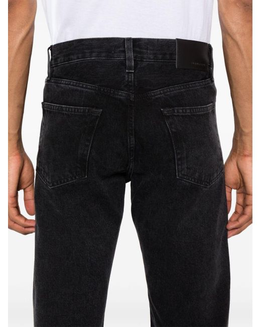 sunflower Black Mid-rise Straight-leg Jeans for men
