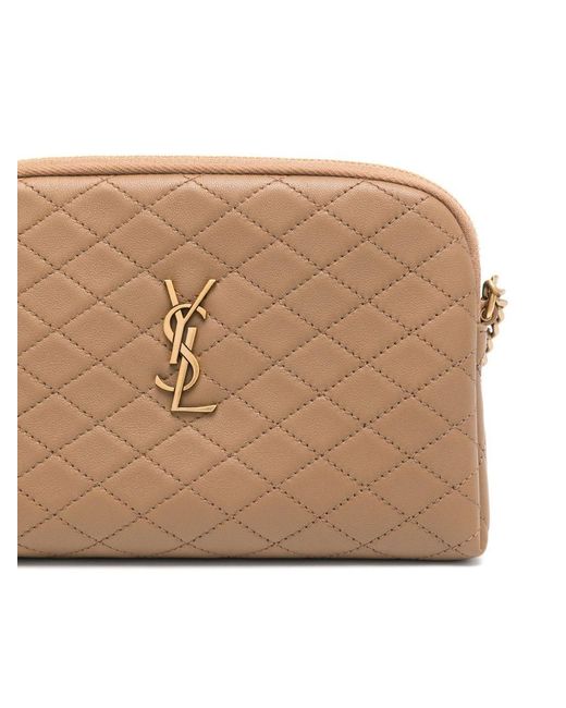 Camera Bag Gaby di Saint Laurent in Natural