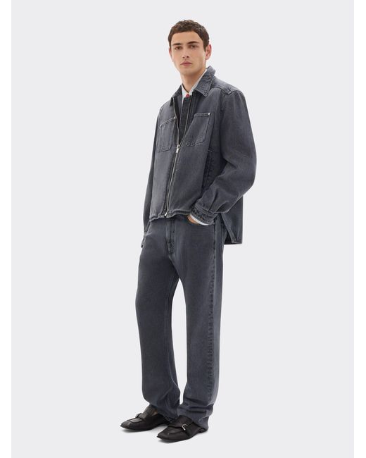 Ferrari Blue Cotton Jeans for men